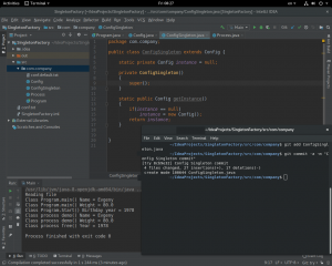 Отчёт от 20122 за Singleton / Singleton - Config - Super child