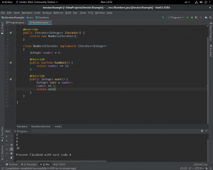 Отчёт от 20122 за Iterator / Iterator - Numbers - System