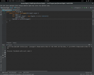 Отчёт от 20122 за Iterator / Iterator - Digits
