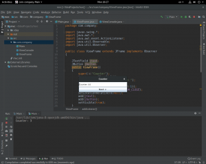 Отчёт от 20122 за MVC шаблон / MVC - Counter - ViewFrame
