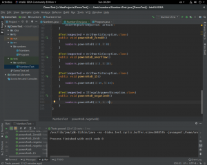 Отчёт от 20122 за Тестирование / JUnit - Powerable