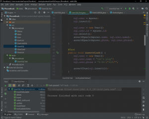 Отчёт от 20122 за MVC шаблон / MVC - PhoneBook - UserSQLTest - Slashes