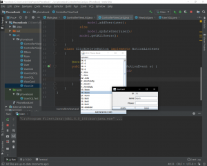 Отчёт от 20122 за MVC шаблон / MVC - PhoneBook - Controller - Select / Update