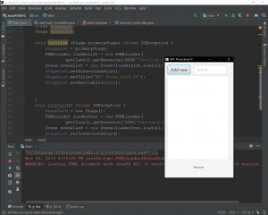 Отчёт от 20122 за MVC и JavaFX / View - Инициализация платформы