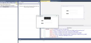 Отчёт от 20167 за Простой WPF  / WPF. Конвертер валюты. Макет программы