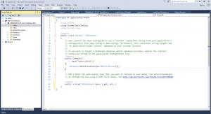 Отчёт от 20167 за Entity Framework / Подключение БД по методу CodeFirst