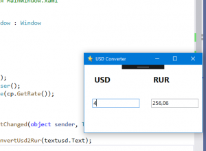 Отчёт от 20302 за Простой WPF  / WPF. Конвертер валюты. Курс валют в JSON.