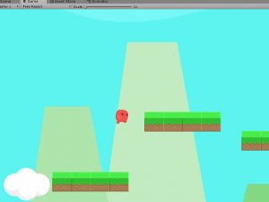 Отчёт от 20302 за Платформер на Unity / 5. Прыжок персонажа