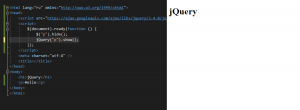 Отчёт от 20545 за Знакомство с jQuery / Синтаксис и простейший пример