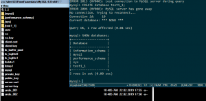 Отчёт от 20545 за SQL: ничего лишнего / Запуск mysql-консоли и создание базы данных