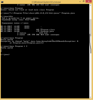 Отчёт от 20795 за J1. Запуск / START - Платформа Java