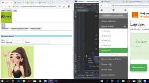 Отчёт от 21090 за Знакомство с jQuery / События и их методы