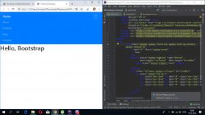 Отчёт от 21090 за Bootstrap-4 первые шаги / Верная навигация