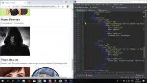 Отчёт от 21090 за Bootstrap-4 первые шаги / Отзывы - размещение карточек