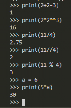 Отчёт от 21136 за Python3: математика / Математические операции в python3