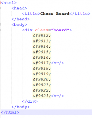 Отчёт от 21166 за НаноШахматы / HTML - Шахматные фигуры