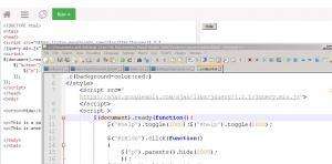 Отчёт от 2146 за Знакомство с jQuery / Эффекты скрытия и отображения
