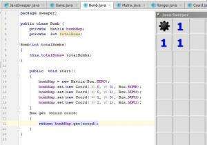 Отчёт от 2146 за Java Sweeper / Тестовая бомба