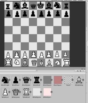 Отчёт от 2146 за Шахматы по сети / Доска. Фигуры