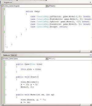 Отчёт от 2146 за On-line игра / Модель игры