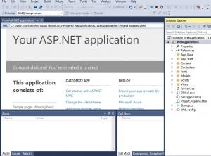Отчёт от 2146 за Инфобизнес / Подготовка Visual Studio ASP.NET