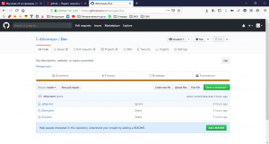 Отчёт от 21543 за Система Git / git push clone