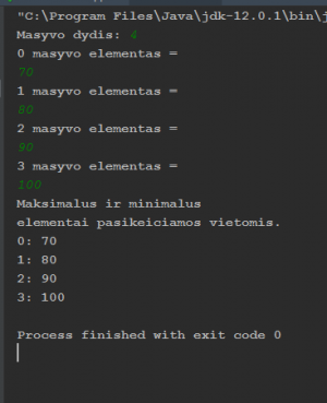 Отчёт от 21714 за J9. Массивы / ARRAY - Макси в Мини