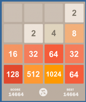 Отчёт от 22133 за Микроигры / 2048 - Учимся играть