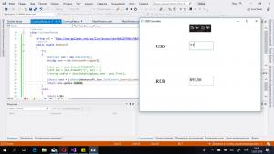 Отчёт от 22136 за Простой WPF  / WPF. Конвертер валюты. Ньютон против Паскаля.