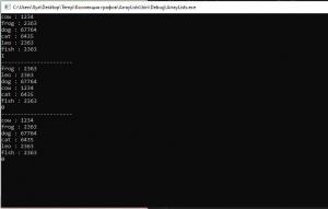Отчёт от 22883 за Коллекция графов / Hashtable