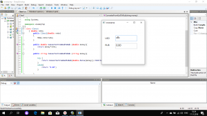 Отчёт от 23427 за Простой WPF  / WPF. Конвертер валюты. Класс конвертации.