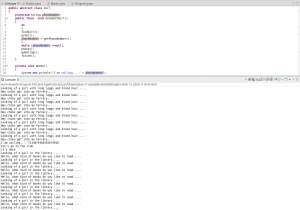 Отчёт от 23687 за Template method / Template Method - Girl - Program