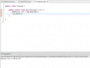 Отчёт от 23687 за Template method / Template Method - Web Parser - Time
