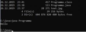 Отчёт от 23912 за J1. Запуск / START - Платформа Java