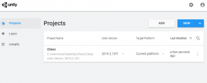Отчёт от 23924 за Шахматы по сети / Доска. Установка Unity 3D