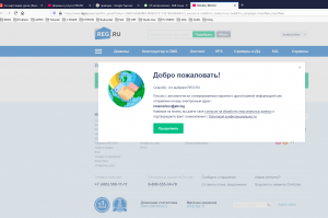 Отчёт от 23924 за Шахматы по сети / Хостинг. Регистрация аккаунта
