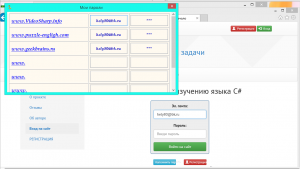 Отчёт от 24 за Демо софт / Менеджер паролей