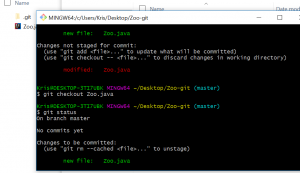 Отчёт от 2457 за Система Git / git add checkout