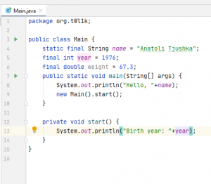 Отчёт от 24765 за Singleton / Singleton - Config - Final