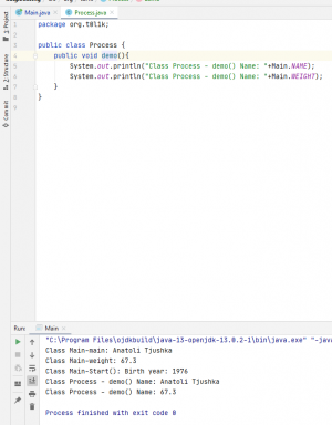 Отчёт от 24765 за Singleton / Singleton - Config - Static