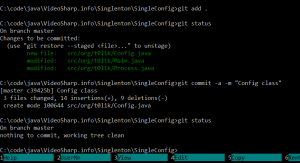 Отчёт от 24765 за Singleton / Singleton - Config - Git commit