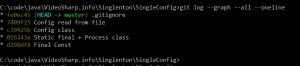 Отчёт от 24765 за Singleton / Singleton - Config - Git default