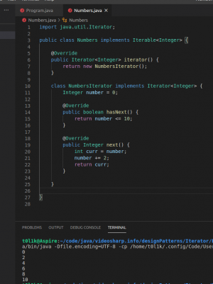 Отчёт от 24765 за Iterator / Iterator - Numbers - System