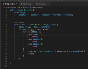 Отчёт от 24765 за Iterator / Iterator - BlackJack - Stages