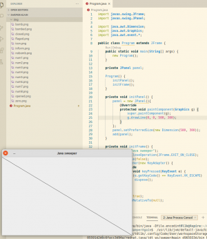 Отчёт от 24765 за Java Sweeper / Импорт картинок