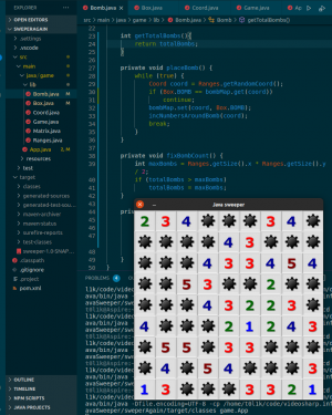 Отчёт от 24765 за Java Sweeper / Дважды в одну воронку