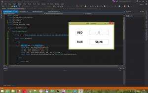 Отчёт от 2508 за Простой WPF  / WPF. Конвертер валюты. Курс валют в JSON.