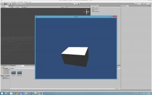 Отчёт от 2508 за Unity 3D / Первая сцена
