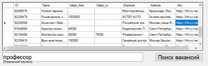 Отчёт от 25450 за API поиска работы / Пошаговая отладка 