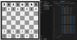 Отчёт от 25450 за НаноШахматы / HTML - Фигуры на Доске